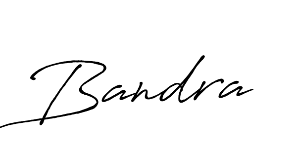 How to make Bandra signature? Antro_Vectra_Bolder is a professional autograph style. Create handwritten signature for Bandra name. Bandra signature style 7 images and pictures png