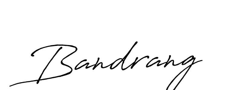 Bandrang stylish signature style. Best Handwritten Sign (Antro_Vectra_Bolder) for my name. Handwritten Signature Collection Ideas for my name Bandrang. Bandrang signature style 7 images and pictures png