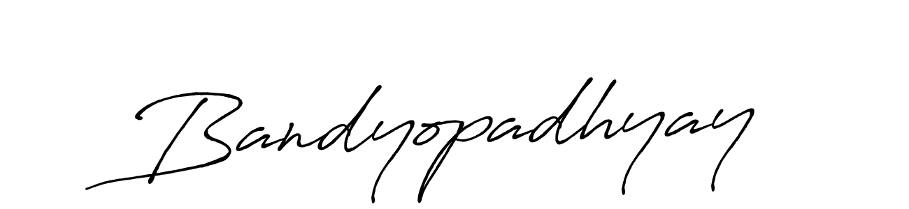 Bandyopadhyay stylish signature style. Best Handwritten Sign (Antro_Vectra_Bolder) for my name. Handwritten Signature Collection Ideas for my name Bandyopadhyay. Bandyopadhyay signature style 7 images and pictures png