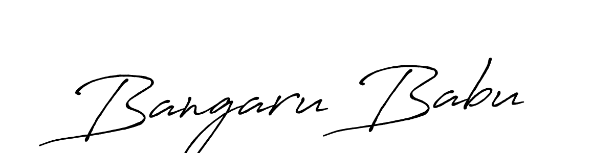 Once you've used our free online signature maker to create your best signature Antro_Vectra_Bolder style, it's time to enjoy all of the benefits that Bangaru Babu name signing documents. Bangaru Babu signature style 7 images and pictures png