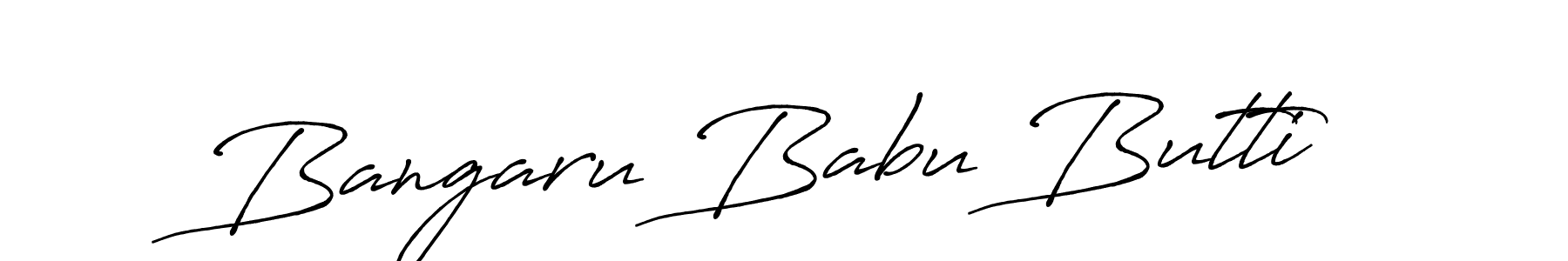 Make a beautiful signature design for name Bangaru Babu Butti. Use this online signature maker to create a handwritten signature for free. Bangaru Babu Butti signature style 7 images and pictures png