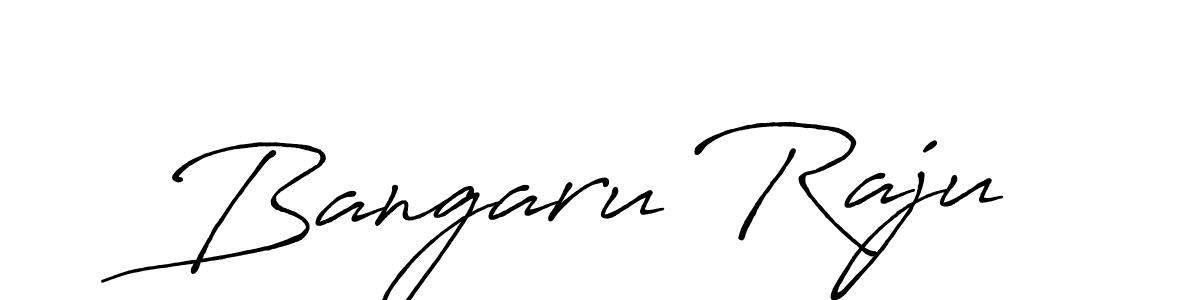 You should practise on your own different ways (Antro_Vectra_Bolder) to write your name (Bangaru Raju) in signature. don't let someone else do it for you. Bangaru Raju signature style 7 images and pictures png