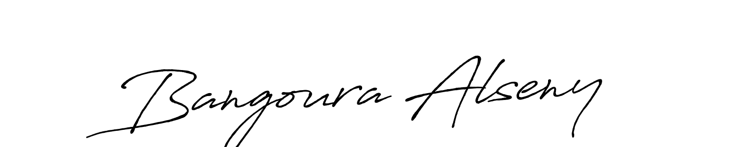 How to make Bangoura Alseny signature? Antro_Vectra_Bolder is a professional autograph style. Create handwritten signature for Bangoura Alseny name. Bangoura Alseny signature style 7 images and pictures png