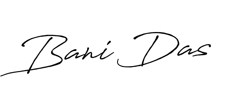 Also we have Bani Das name is the best signature style. Create professional handwritten signature collection using Antro_Vectra_Bolder autograph style. Bani Das signature style 7 images and pictures png