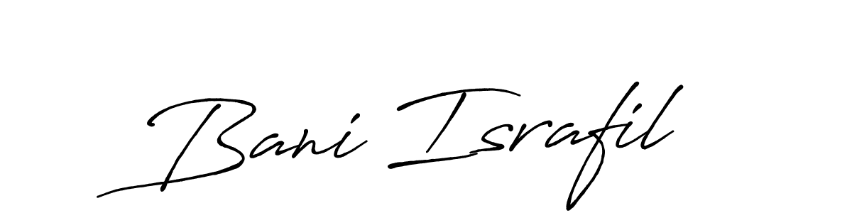 The best way (Antro_Vectra_Bolder) to make a short signature is to pick only two or three words in your name. The name Bani Israfil include a total of six letters. For converting this name. Bani Israfil signature style 7 images and pictures png