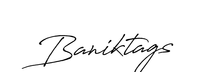 Here are the top 10 professional signature styles for the name Baniktags. These are the best autograph styles you can use for your name. Baniktags signature style 7 images and pictures png