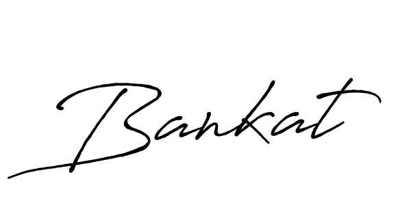 Also You can easily find your signature by using the search form. We will create Bankat name handwritten signature images for you free of cost using Antro_Vectra_Bolder sign style. Bankat signature style 7 images and pictures png