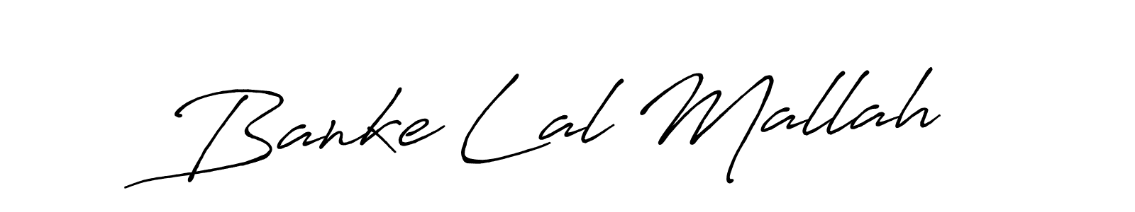 Similarly Antro_Vectra_Bolder is the best handwritten signature design. Signature creator online .You can use it as an online autograph creator for name Banke Lal Mallah. Banke Lal Mallah signature style 7 images and pictures png