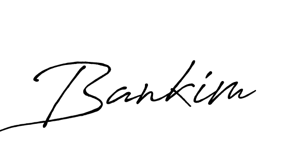 Make a beautiful signature design for name Bankim. With this signature (Antro_Vectra_Bolder) style, you can create a handwritten signature for free. Bankim signature style 7 images and pictures png