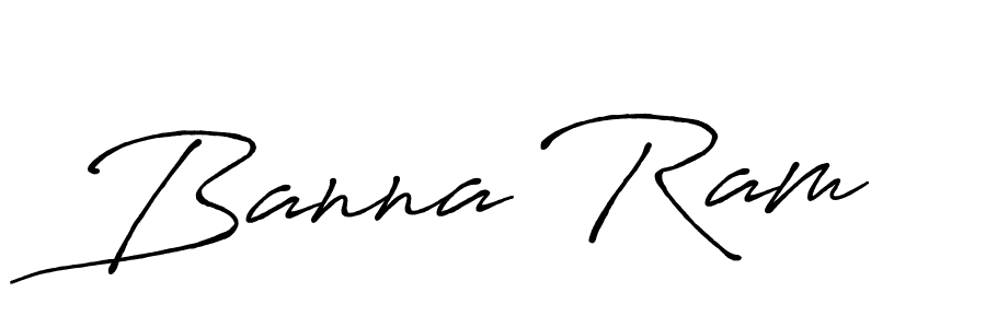 You should practise on your own different ways (Antro_Vectra_Bolder) to write your name (Banna Ram) in signature. don't let someone else do it for you. Banna Ram signature style 7 images and pictures png