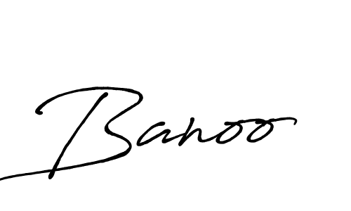 Similarly Antro_Vectra_Bolder is the best handwritten signature design. Signature creator online .You can use it as an online autograph creator for name Banoo. Banoo signature style 7 images and pictures png