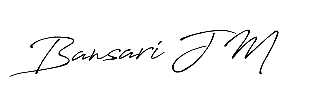 This is the best signature style for the Bansari J M name. Also you like these signature font (Antro_Vectra_Bolder). Mix name signature. Bansari J M signature style 7 images and pictures png