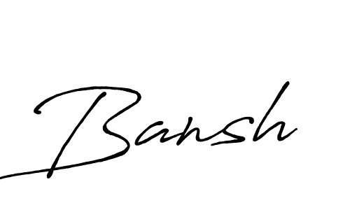 How to Draw Bansh signature style? Antro_Vectra_Bolder is a latest design signature styles for name Bansh. Bansh signature style 7 images and pictures png