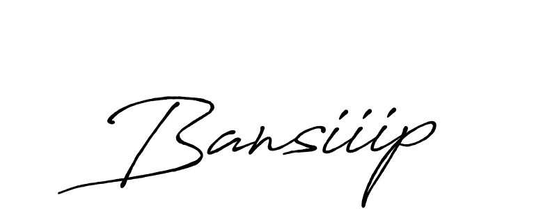 The best way (Antro_Vectra_Bolder) to make a short signature is to pick only two or three words in your name. The name Bansiiip include a total of six letters. For converting this name. Bansiiip signature style 7 images and pictures png