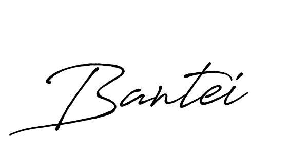 You should practise on your own different ways (Antro_Vectra_Bolder) to write your name (Bantei) in signature. don't let someone else do it for you. Bantei signature style 7 images and pictures png