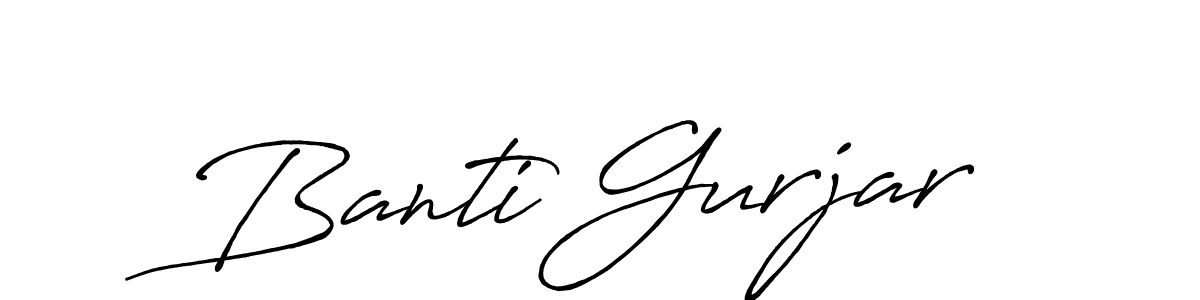 The best way (Antro_Vectra_Bolder) to make a short signature is to pick only two or three words in your name. The name Banti Gurjar include a total of six letters. For converting this name. Banti Gurjar signature style 7 images and pictures png