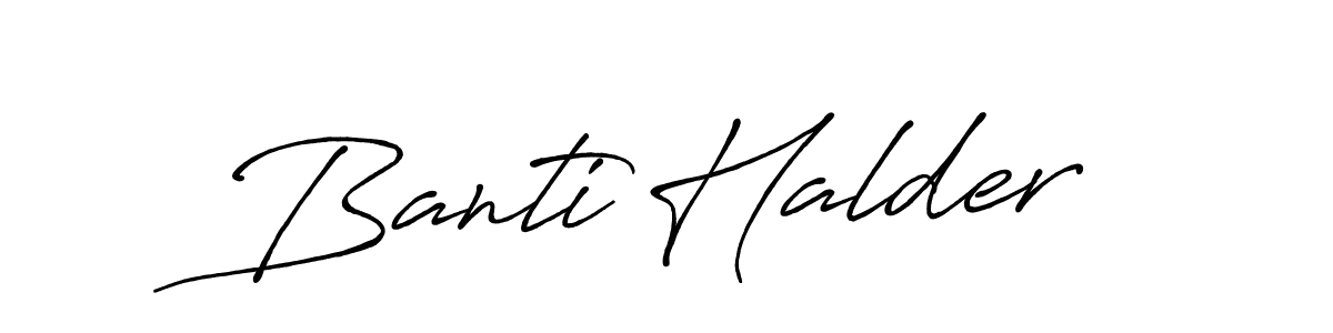 Antro_Vectra_Bolder is a professional signature style that is perfect for those who want to add a touch of class to their signature. It is also a great choice for those who want to make their signature more unique. Get Banti Halder name to fancy signature for free. Banti Halder signature style 7 images and pictures png