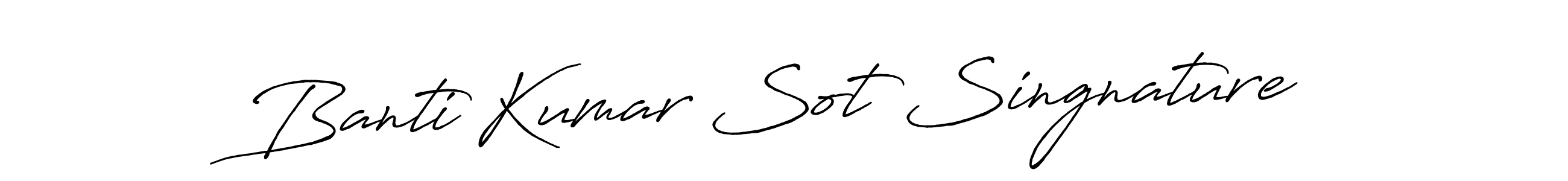 Also You can easily find your signature by using the search form. We will create Banti Kumar Sot Singnature name handwritten signature images for you free of cost using Antro_Vectra_Bolder sign style. Banti Kumar Sot Singnature signature style 7 images and pictures png