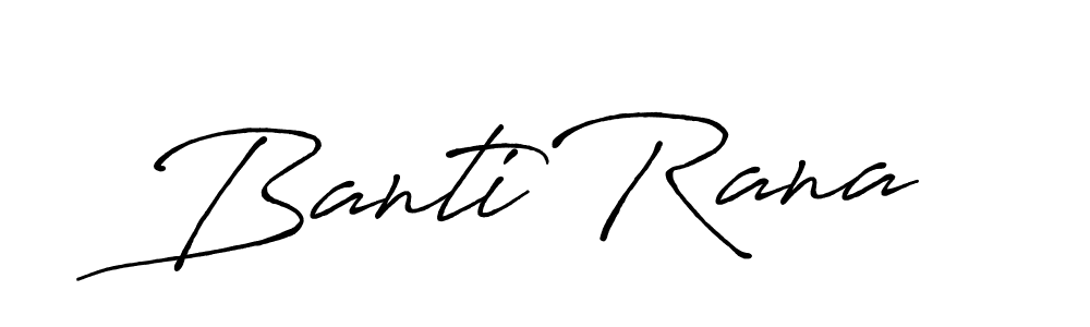 The best way (Antro_Vectra_Bolder) to make a short signature is to pick only two or three words in your name. The name Banti Rana include a total of six letters. For converting this name. Banti Rana signature style 7 images and pictures png