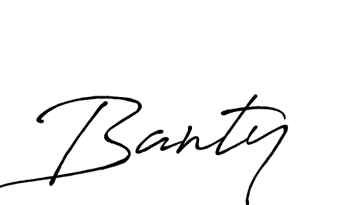 82+ Banty Name Signature Style Ideas | Special Electronic Signatures