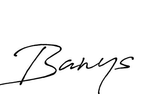 It looks lik you need a new signature style for name Banys. Design unique handwritten (Antro_Vectra_Bolder) signature with our free signature maker in just a few clicks. Banys signature style 7 images and pictures png
