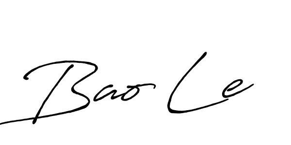 It looks lik you need a new signature style for name Bao Le. Design unique handwritten (Antro_Vectra_Bolder) signature with our free signature maker in just a few clicks. Bao Le signature style 7 images and pictures png