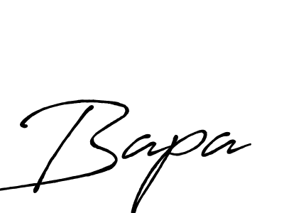 Similarly Antro_Vectra_Bolder is the best handwritten signature design. Signature creator online .You can use it as an online autograph creator for name Bapa. Bapa signature style 7 images and pictures png