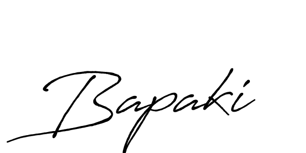 How to make Bapaki name signature. Use Antro_Vectra_Bolder style for creating short signs online. This is the latest handwritten sign. Bapaki signature style 7 images and pictures png
