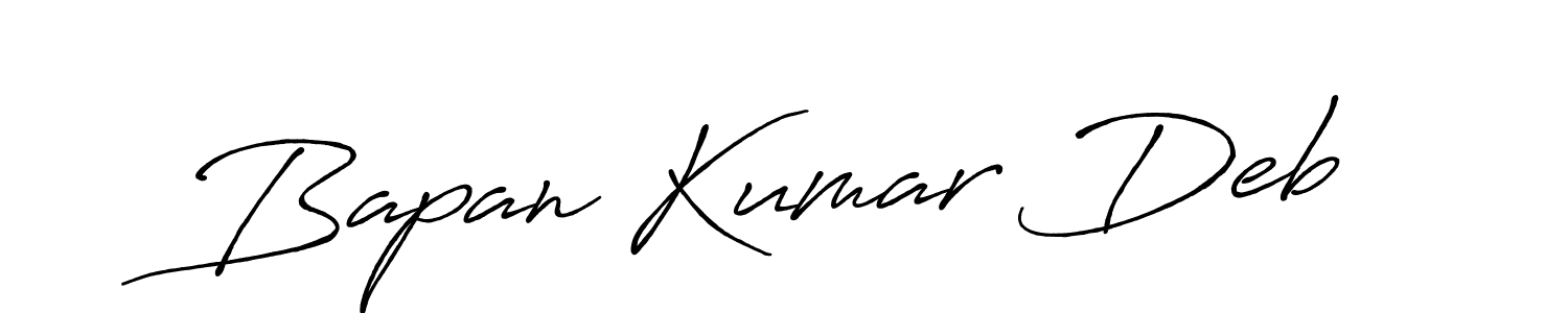 You can use this online signature creator to create a handwritten signature for the name Bapan Kumar Deb. This is the best online autograph maker. Bapan Kumar Deb signature style 7 images and pictures png