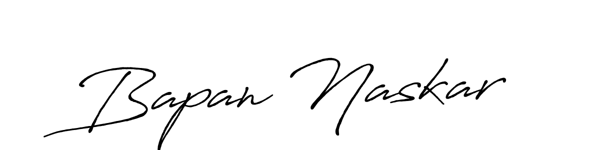 It looks lik you need a new signature style for name Bapan Naskar. Design unique handwritten (Antro_Vectra_Bolder) signature with our free signature maker in just a few clicks. Bapan Naskar signature style 7 images and pictures png