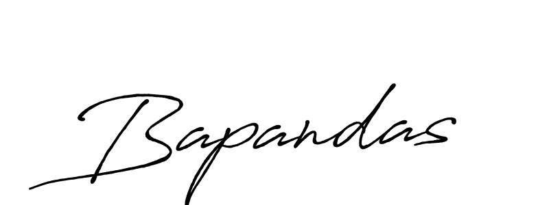 Use a signature maker to create a handwritten signature online. With this signature software, you can design (Antro_Vectra_Bolder) your own signature for name Bapandas. Bapandas signature style 7 images and pictures png
