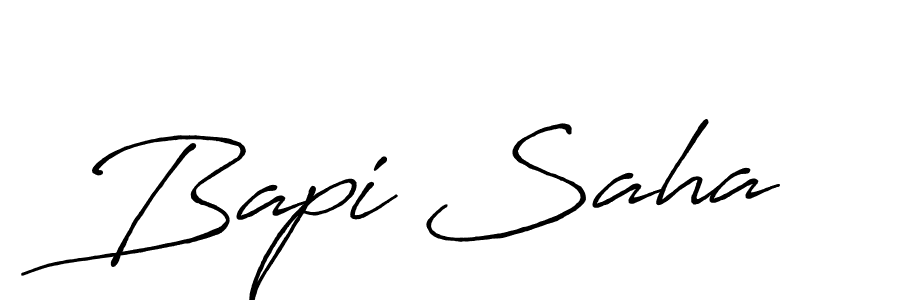 Make a beautiful signature design for name Bapi Saha. Use this online signature maker to create a handwritten signature for free. Bapi Saha signature style 7 images and pictures png