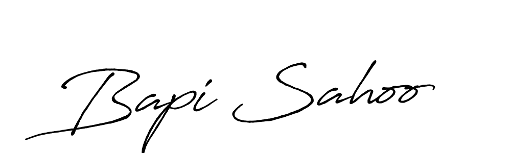 You should practise on your own different ways (Antro_Vectra_Bolder) to write your name (Bapi Sahoo) in signature. don't let someone else do it for you. Bapi Sahoo signature style 7 images and pictures png