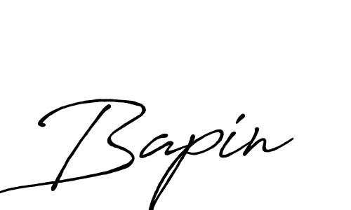 Once you've used our free online signature maker to create your best signature Antro_Vectra_Bolder style, it's time to enjoy all of the benefits that Bapin name signing documents. Bapin signature style 7 images and pictures png