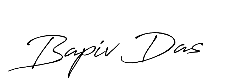 How to make Bapiv Das signature? Antro_Vectra_Bolder is a professional autograph style. Create handwritten signature for Bapiv Das name. Bapiv Das signature style 7 images and pictures png
