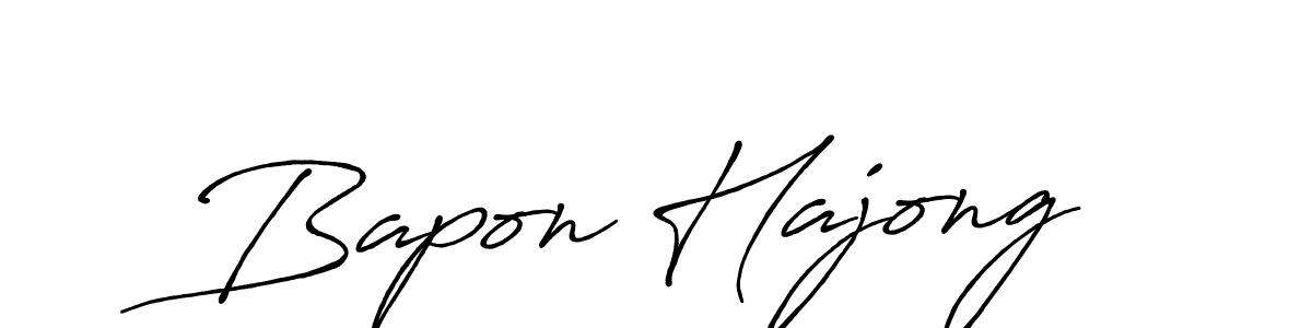 Once you've used our free online signature maker to create your best signature Antro_Vectra_Bolder style, it's time to enjoy all of the benefits that Bapon Hajong name signing documents. Bapon Hajong signature style 7 images and pictures png
