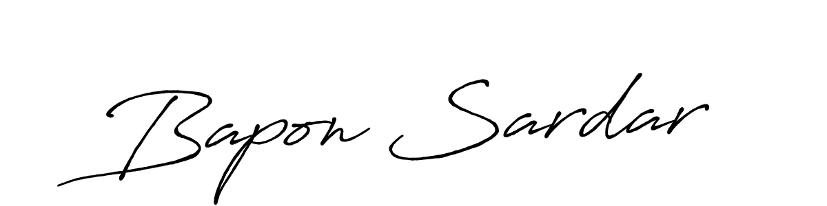 You can use this online signature creator to create a handwritten signature for the name Bapon Sardar. This is the best online autograph maker. Bapon Sardar signature style 7 images and pictures png