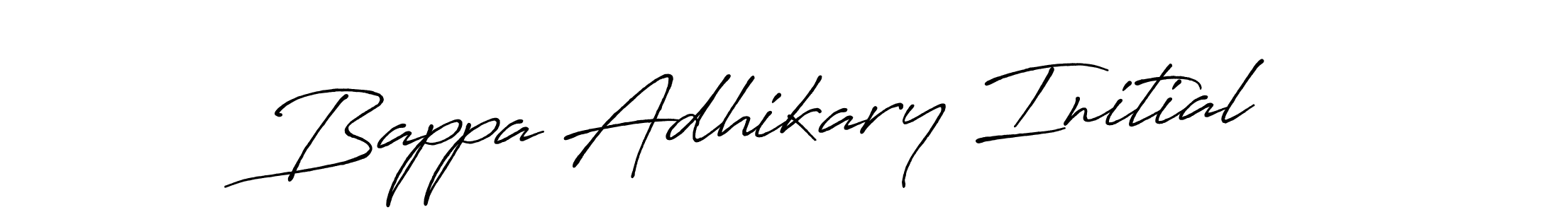 How to make Bappa Adhikary Initial name signature. Use Antro_Vectra_Bolder style for creating short signs online. This is the latest handwritten sign. Bappa Adhikary Initial signature style 7 images and pictures png