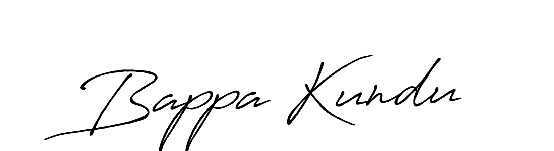 How to make Bappa Kundu signature? Antro_Vectra_Bolder is a professional autograph style. Create handwritten signature for Bappa Kundu name. Bappa Kundu signature style 7 images and pictures png