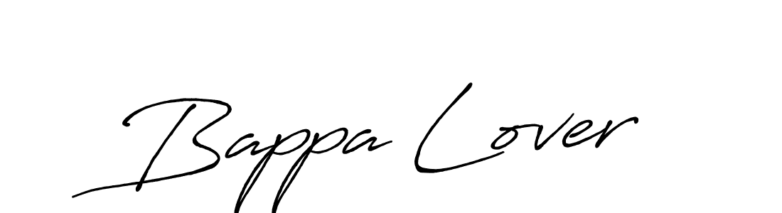Similarly Antro_Vectra_Bolder is the best handwritten signature design. Signature creator online .You can use it as an online autograph creator for name Bappa Lover. Bappa Lover signature style 7 images and pictures png