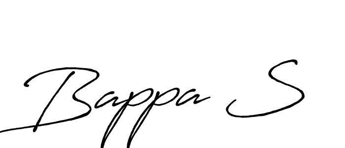 Also You can easily find your signature by using the search form. We will create Bappa S name handwritten signature images for you free of cost using Antro_Vectra_Bolder sign style. Bappa S signature style 7 images and pictures png