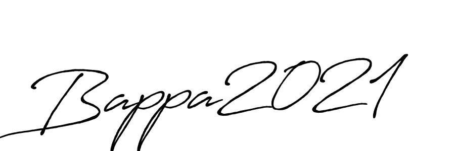 Make a beautiful signature design for name Bappa2021. With this signature (Antro_Vectra_Bolder) style, you can create a handwritten signature for free. Bappa2021 signature style 7 images and pictures png