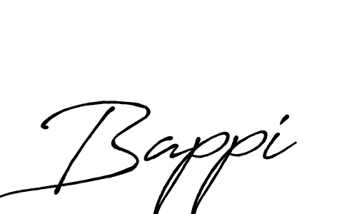 Create a beautiful signature design for name Bappi. With this signature (Antro_Vectra_Bolder) fonts, you can make a handwritten signature for free. Bappi signature style 7 images and pictures png