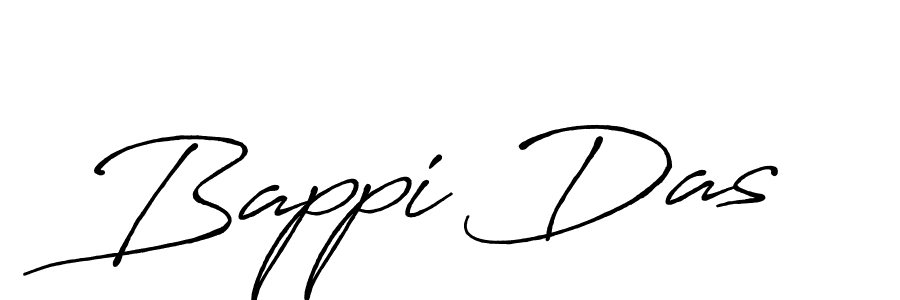 Make a beautiful signature design for name Bappi Das. With this signature (Antro_Vectra_Bolder) style, you can create a handwritten signature for free. Bappi Das signature style 7 images and pictures png