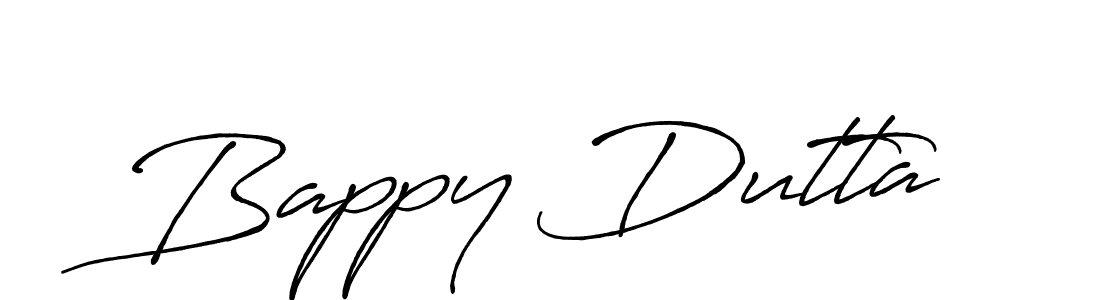 Also we have Bappy Dutta name is the best signature style. Create professional handwritten signature collection using Antro_Vectra_Bolder autograph style. Bappy Dutta signature style 7 images and pictures png