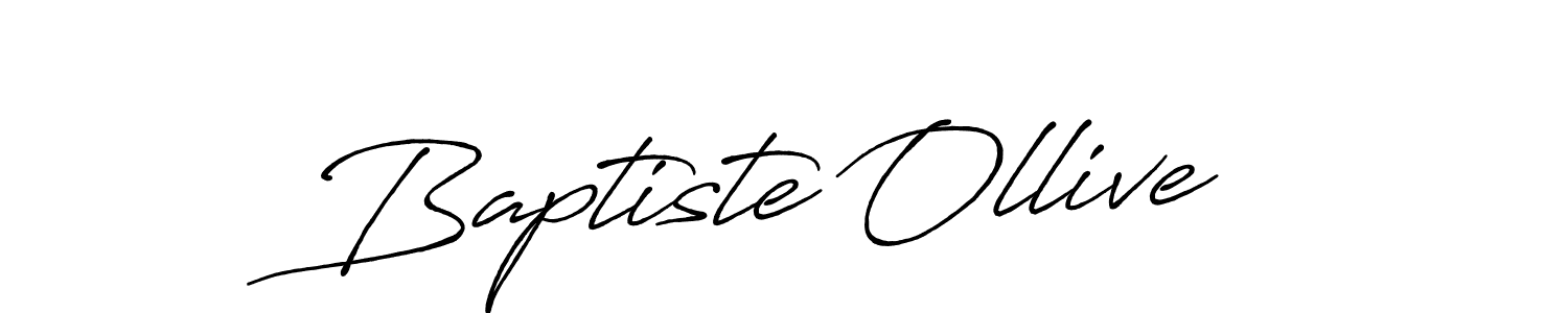 Antro_Vectra_Bolder is a professional signature style that is perfect for those who want to add a touch of class to their signature. It is also a great choice for those who want to make their signature more unique. Get Baptiste Ollive name to fancy signature for free. Baptiste Ollive signature style 7 images and pictures png