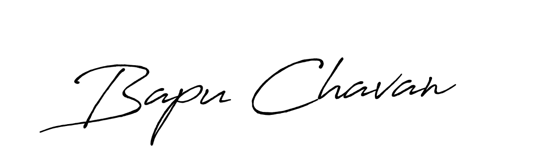 Antro_Vectra_Bolder is a professional signature style that is perfect for those who want to add a touch of class to their signature. It is also a great choice for those who want to make their signature more unique. Get Bapu Chavan name to fancy signature for free. Bapu Chavan signature style 7 images and pictures png