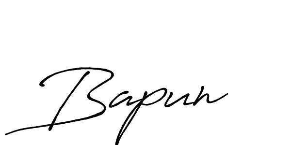 Similarly Antro_Vectra_Bolder is the best handwritten signature design. Signature creator online .You can use it as an online autograph creator for name Bapun . Bapun  signature style 7 images and pictures png