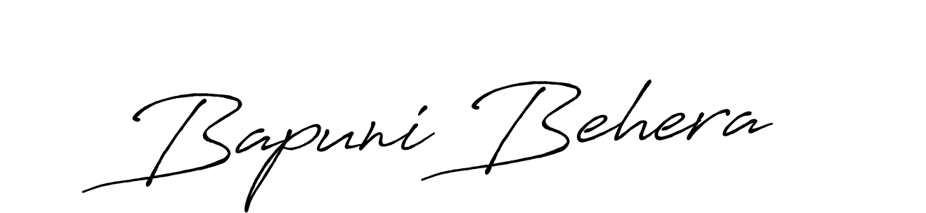 How to Draw Bapuni Behera signature style? Antro_Vectra_Bolder is a latest design signature styles for name Bapuni Behera. Bapuni Behera signature style 7 images and pictures png