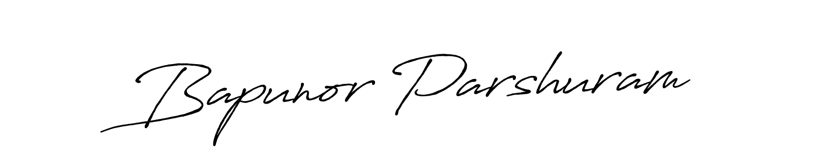 Design your own signature with our free online signature maker. With this signature software, you can create a handwritten (Antro_Vectra_Bolder) signature for name Bapunor Parshuram. Bapunor Parshuram signature style 7 images and pictures png